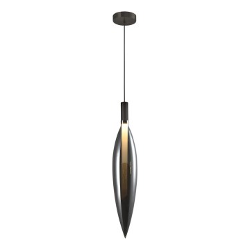 Lustră suspendată pe cablu NORDIC 1xG9/5W/230V negru cromat
