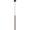 Lustră suspendată pe cablu PASTELO 1xG9/8W/230V maro