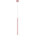 Lustră suspendată pe cablu PASTELO, 1xG9/8W/230V, roz