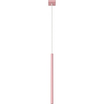 Lustră suspendată pe cablu PASTELO, 1xG9/8W/230V, roz