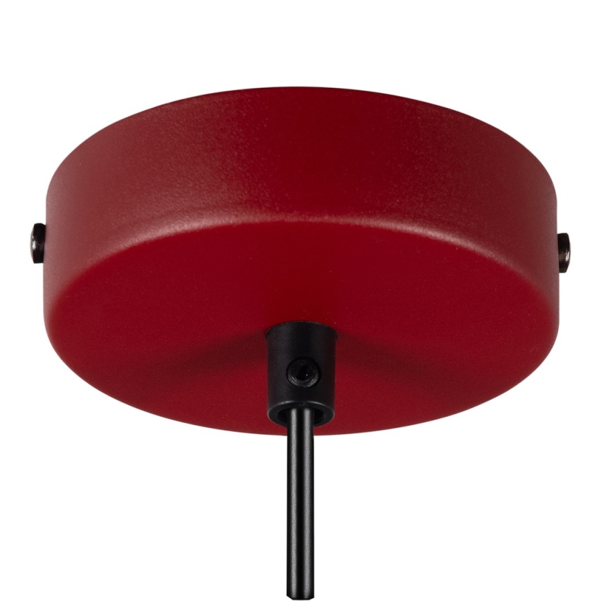 Lustră suspendată pe cablu PIATTO 1xGX53/15W/230V, diametru 45 cm, bordeaux
