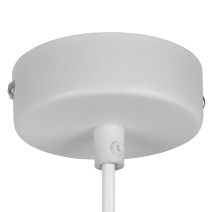 Lustră suspendată pe cablu PIATTO 1xGX53/15W/230V, Ø 35 cm, albă