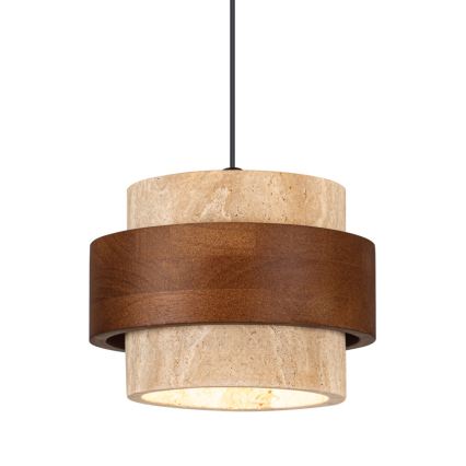 Lustră suspendată pe cablu SUSAN 1xGX53/15W/230V maro/bej