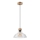 Lustră suspendată SINGLE 1xE27/60W/230V, diam. 28 cm, stejar