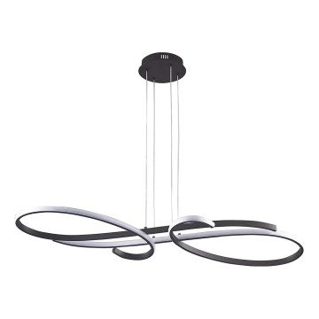 Lustră suspendată VIOLIN LED/40W/230V, neagră