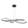 Lustră suspendată VIOLIN LED/40W/230V, neagră