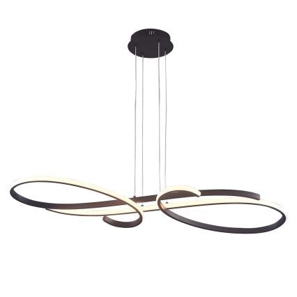 Lustră suspendată VIOLIN LED/40W/230V, neagră