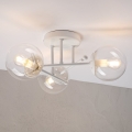 Lustru aplicat MALENA 3xE14/5W/230V alb/transparent