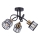 Lustru aplicat ZAHARA 3xE27/10W/230V, negru