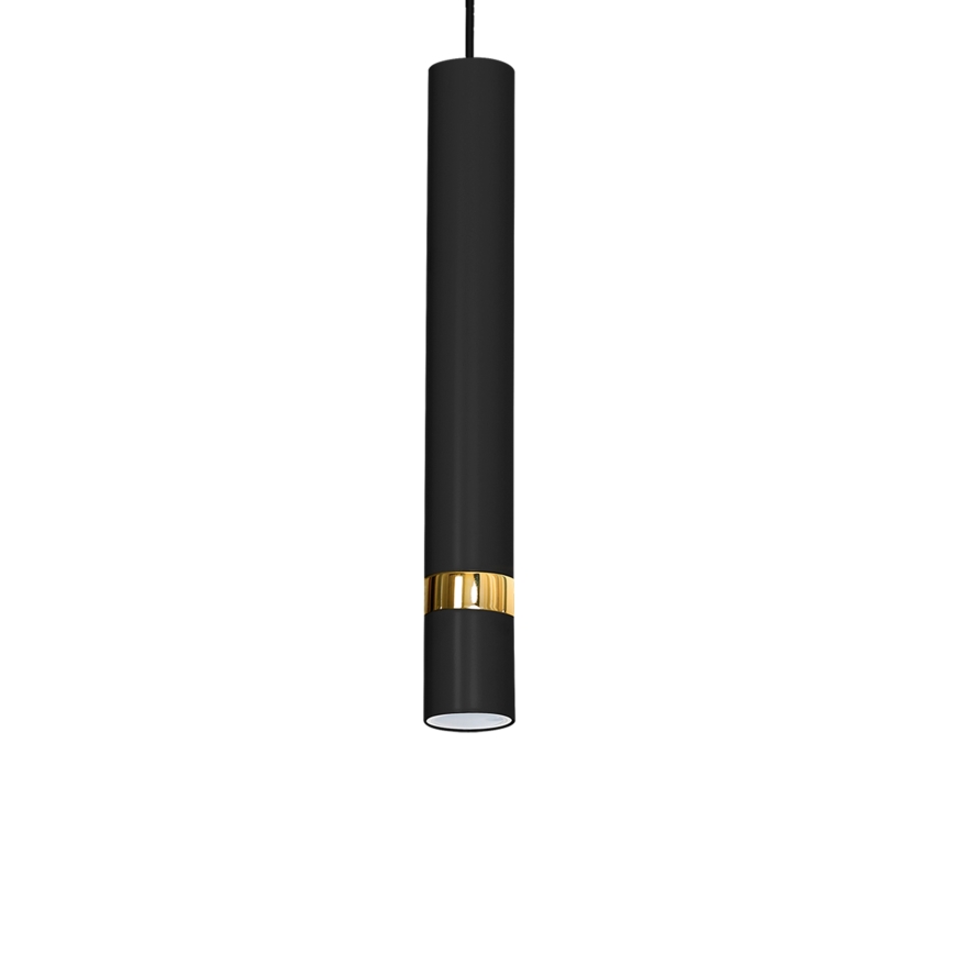 Lustru cu cablu JOKER 1xGU10/25W/230V negru/auriu