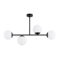 Lustru cu tijă GLORIS, 4 x E14, 10 W, 230 V, negru