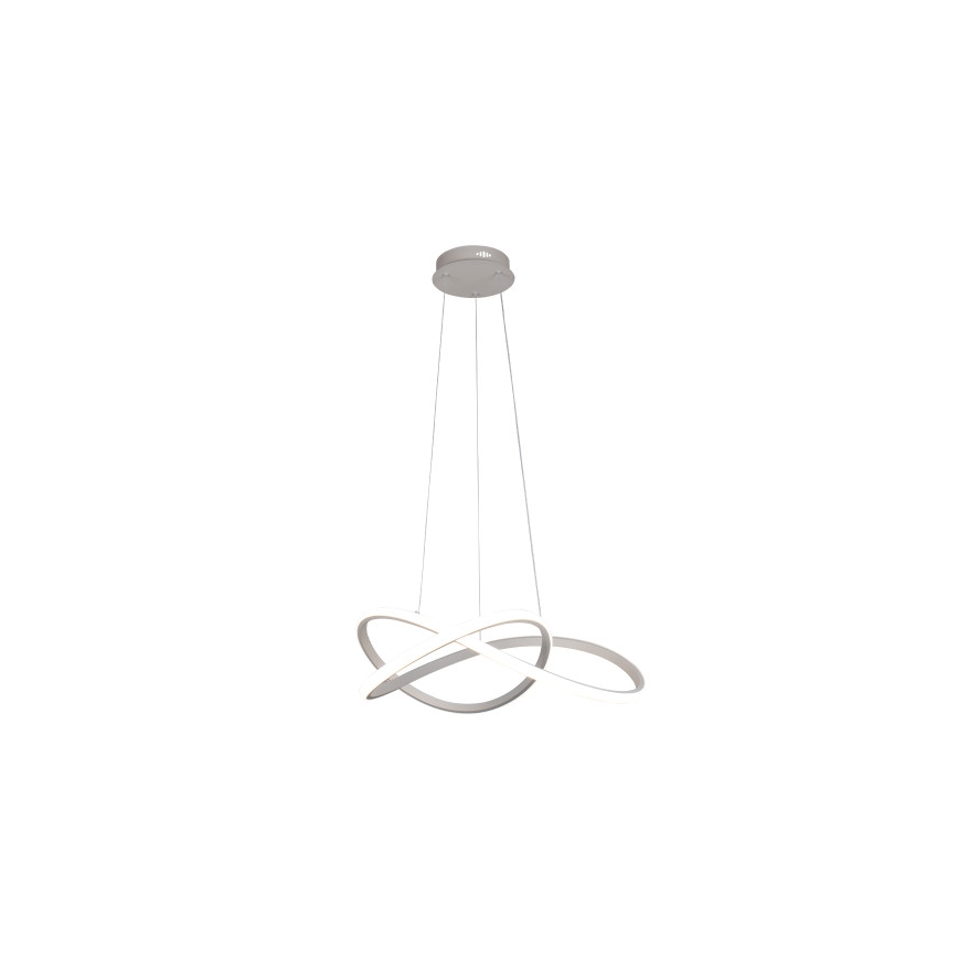 Lustru LED dimabil suspendat pe cablu, 85 W, 230 V, 3000–6500 K, Ø 60 cm, cu telecomandă