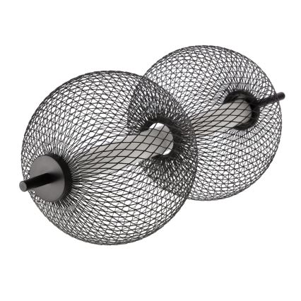 Lustru LED suspendat pe cablu PUMA LED/10W/230V Ø 14 cm negru