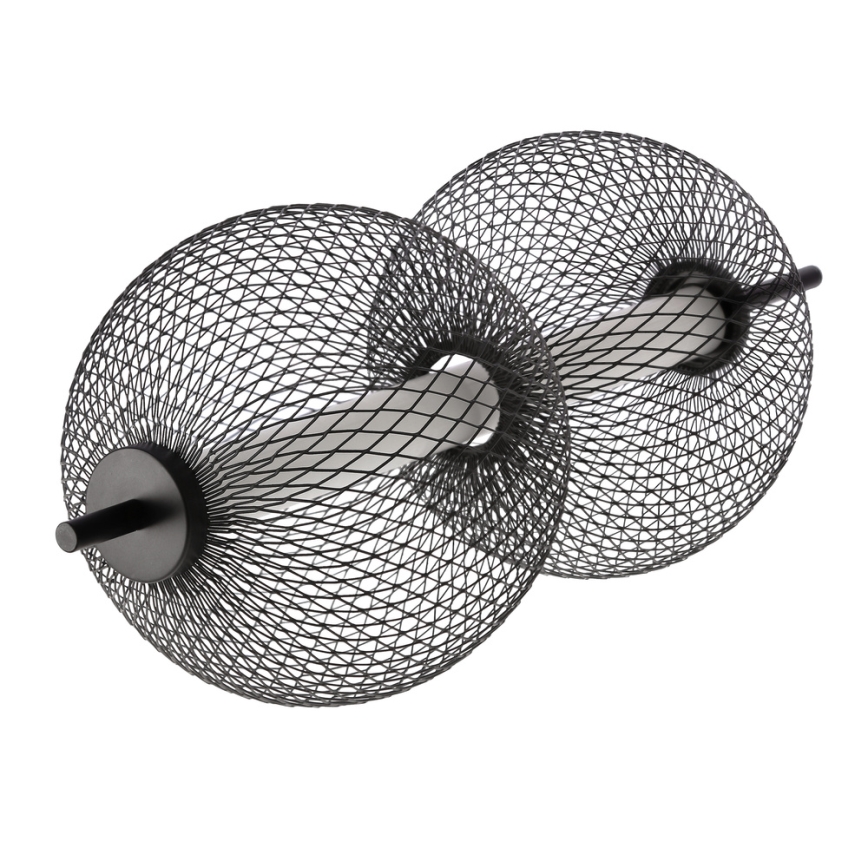 Lustru LED suspendat pe cablu PUMA LED/10W/230V Ø 14 cm negru