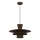 Lustru pe cablu PLATO 1xE27/15W/230V, maro