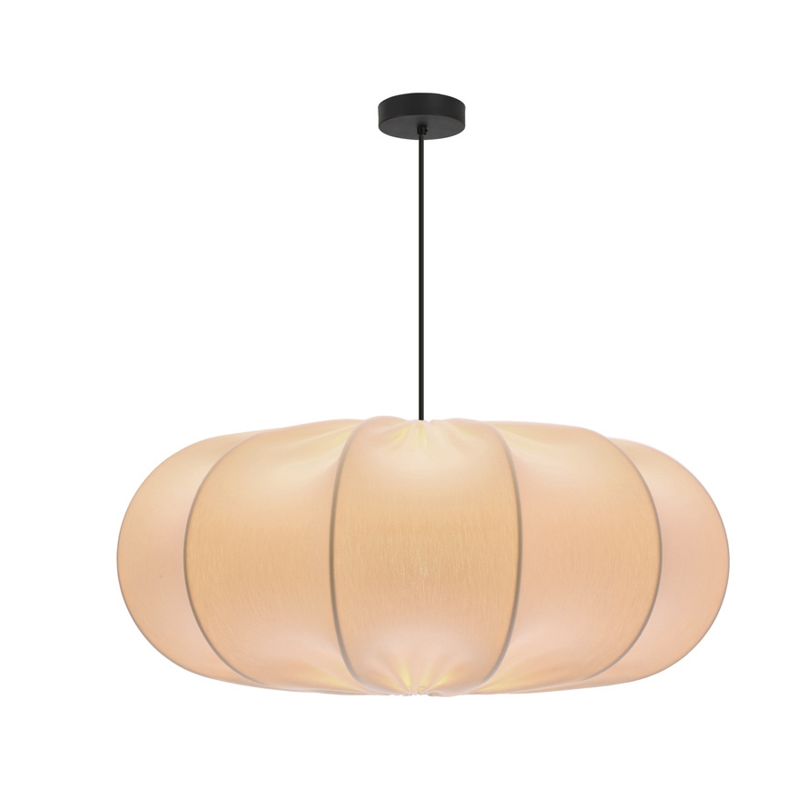 Lustru suspendat pe cablu CAFEE, 1x E27, 40W, 230V, Ø 52 cm, alb