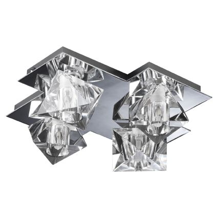 Luxera 1545 - Geam de schimb pentru candelabru, lampă de masă, lampadar și lampă de perete BAIKO G9