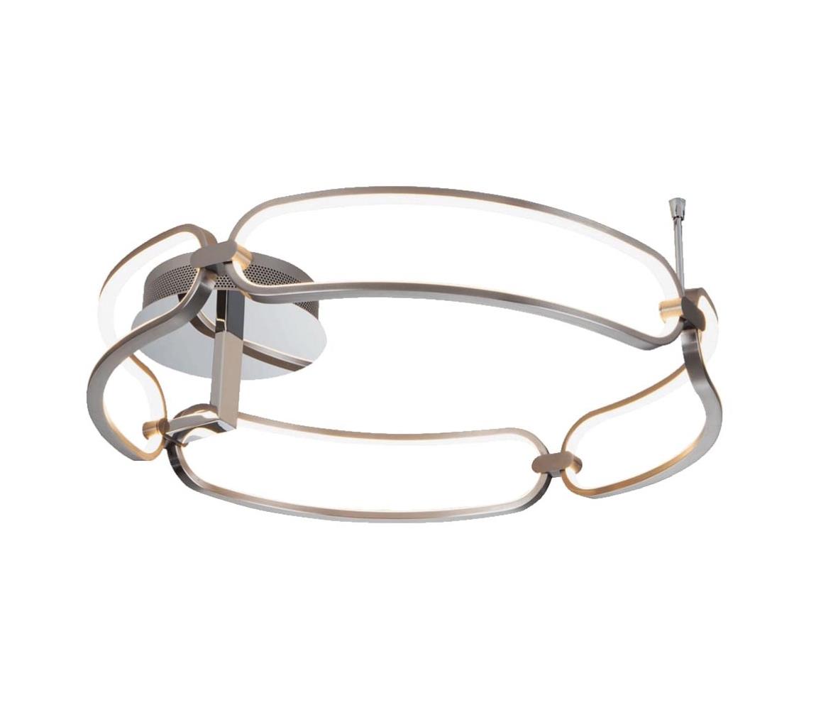 Luxera 18102 - Lustră aplicată LED TRIVIUM 1xLED/50W/230V