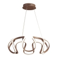 LUXERA 18201 - Lustră LED PASSO suspendată pe cablu, 38W/230V