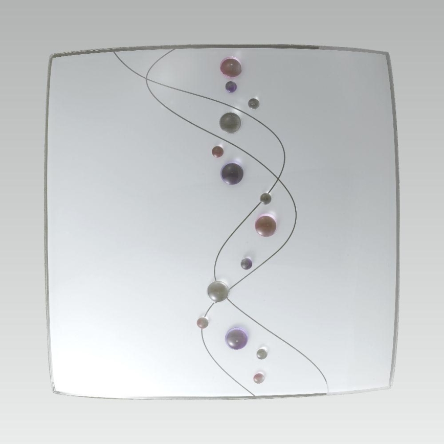 Luxera 45092 - Geam de schimb pentru plafoniera TAO PINK E27