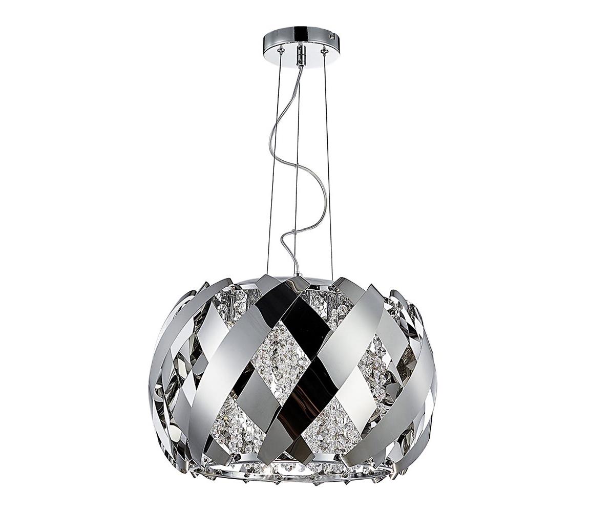 LUXERA 46069 - Lustra de cristal pe cablu STRATOSS 6xG9/33W/230V