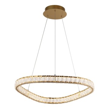 LUXERA 46151 - Lustră LED pe cablu MIST LED/43W/230V 4000K auriu