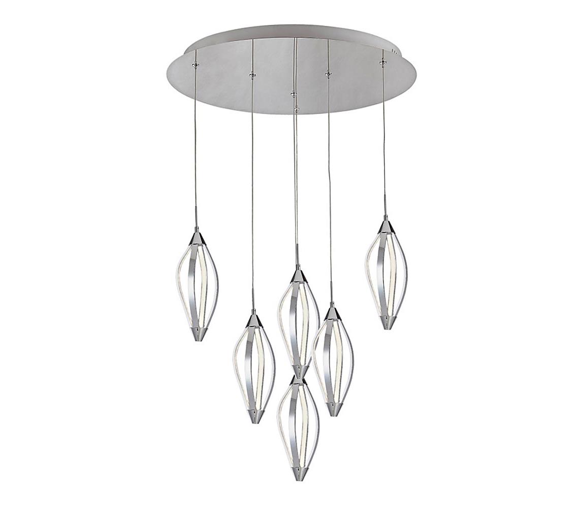Luxera 61305 - LED Lustra pe cablu SAKURA 6xLED/132W/230V