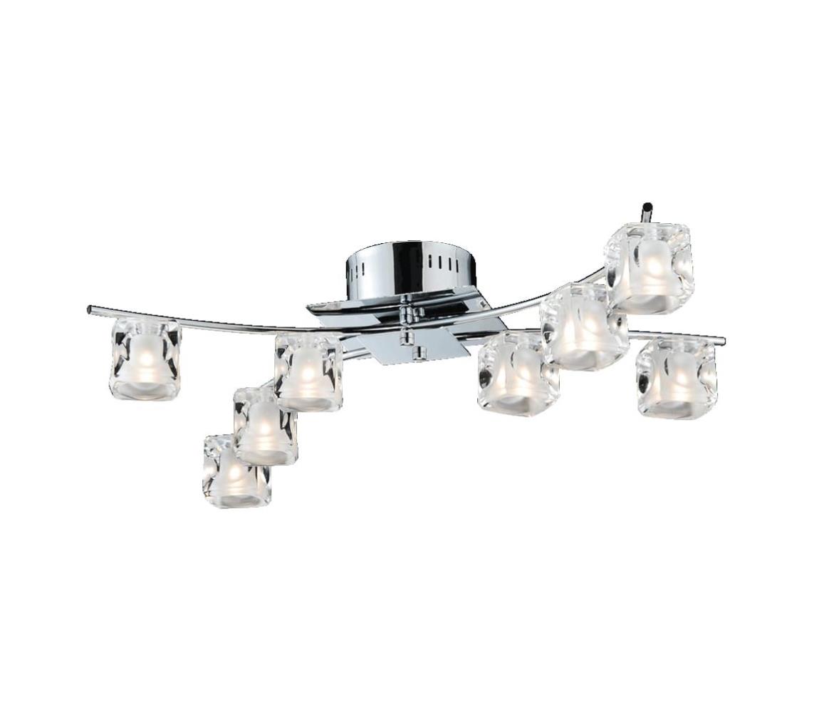 Luxera 64034 - TALLON Lustra 8xG4/20W/230V