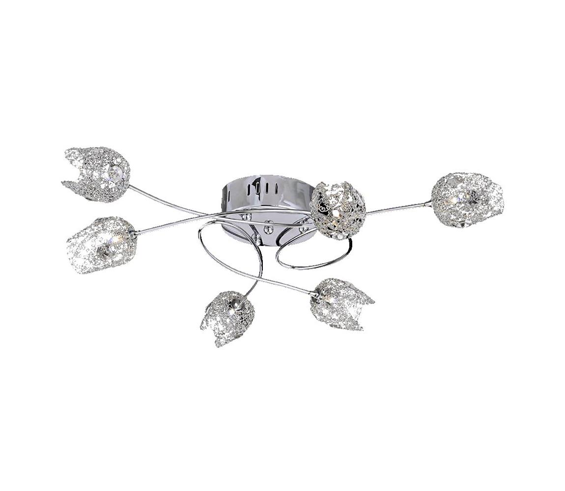 Luxera 64039 - Lustra DELPHI 6xG4/20W/230V