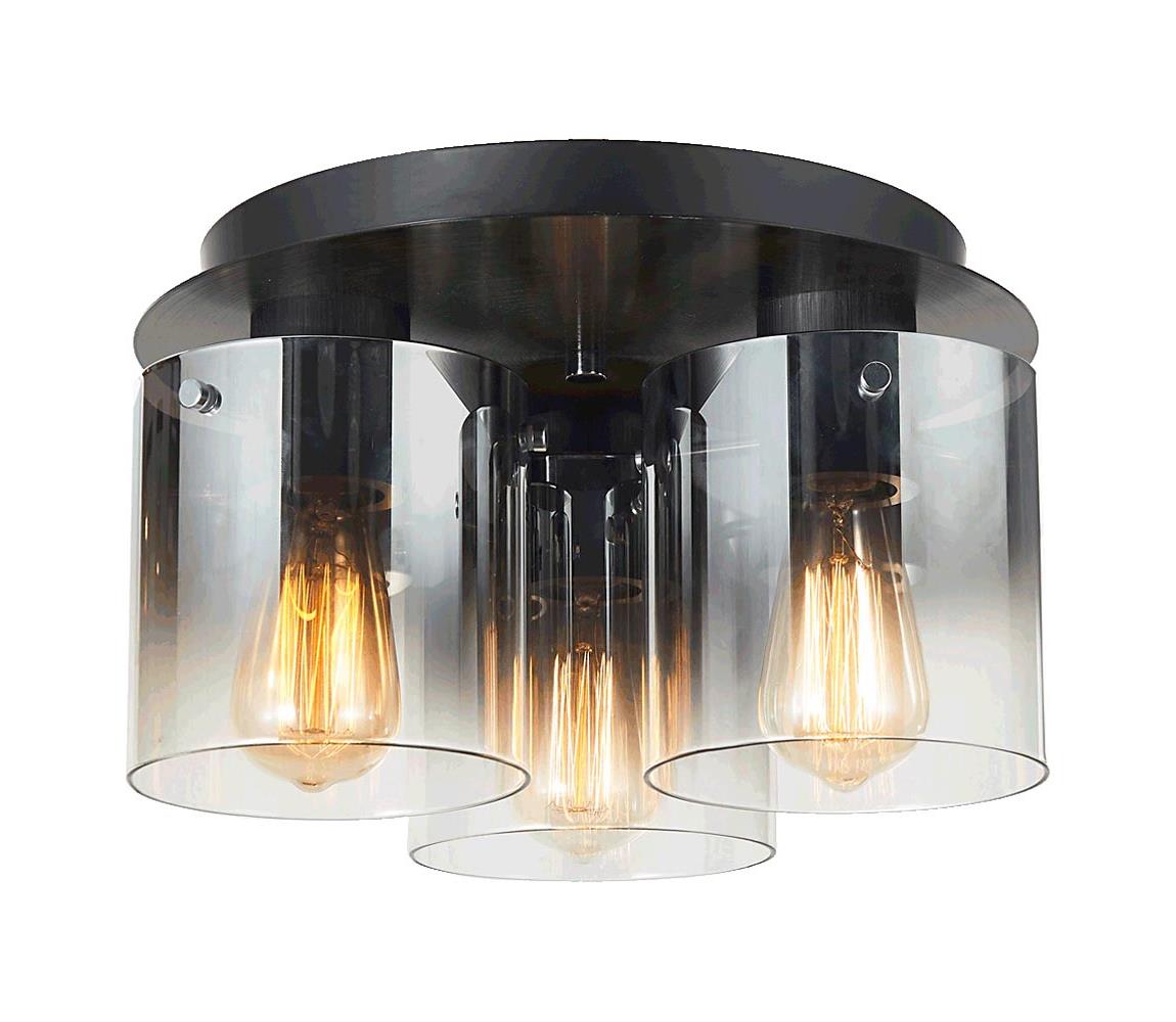 Luxera 64416 - Plafonieră MOXIE 3xE27/60W/230V