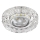 LUXERA 71074 - Corp de iluminat tavan fals CRYSTALS 1xGU10/50W/230V + LED STRIPE