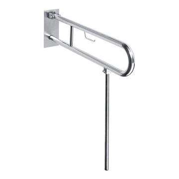 Mâner 10x25 cm, inox/argintiu