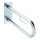 Mâner de sprijin 10x25 cm inox/argintiu
