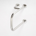 Mâner din inox, argintiu, 23,5 x 38 cm