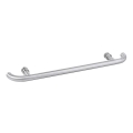 Mâner pentru ușă 80x4 cm inox/argintiu