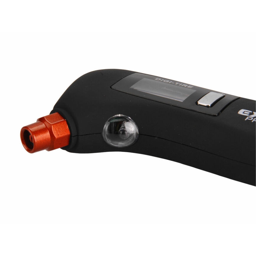 Manometru digital pentru anvelope cu afișaj LCD și iluminare LED Extol Premium 5 în 1 2xAAA