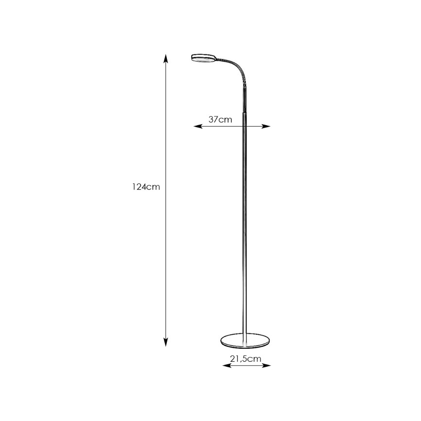 Markslöjd 106465 - Lampadar LED FLEX LED/5W/230V