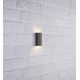 Markslöjd 106527 - Aplică perete exterior LED LYRA 2xLED/3W/230V IP44