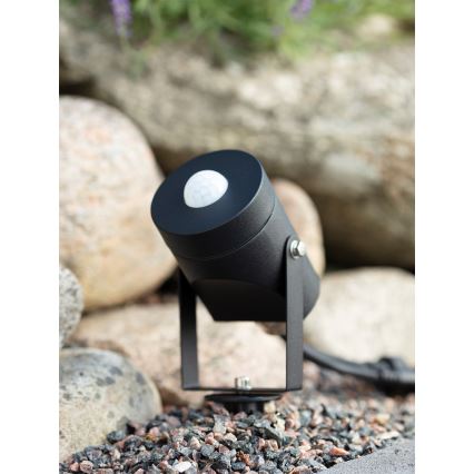 Markslöjd 106940 - Senzor de mișcare și de amurg pentru exterior PIR GARDEN24 IP44 negru