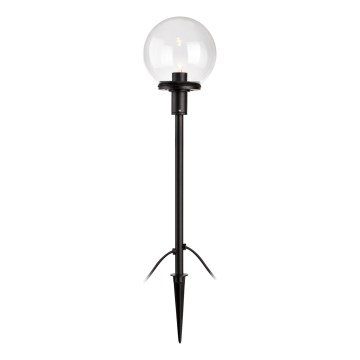 Markslöjd 107283 - Lampă LED de exterior GARDEN24 LED/3W/24V 81 cm IP44 negru/transparent