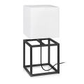 Markslöjd 107306 - Lampă de masă CUBE 1xE27/60W/230V