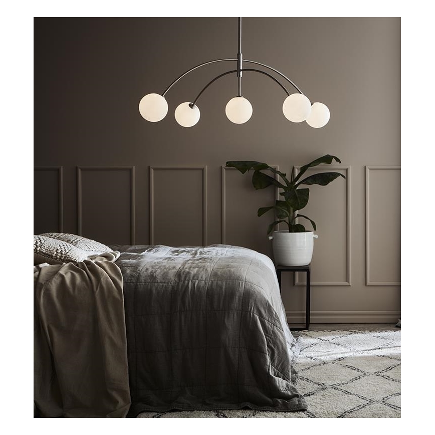 Markslöjd 107559 - Lustră pe cablu HEAVEN 5xG9/28W/230V