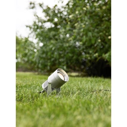 Markslöjd 107713 - Lampă LED de exterior GARDEN24 LED/3W/24V IP44 crom mat