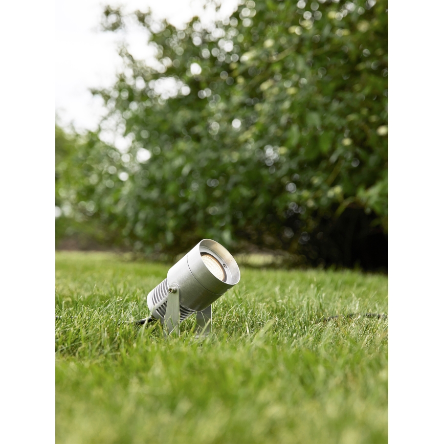Markslöjd 107714 - Lampă LED de exterior GARDEN24 LED/6W/24V IP44 crom mat