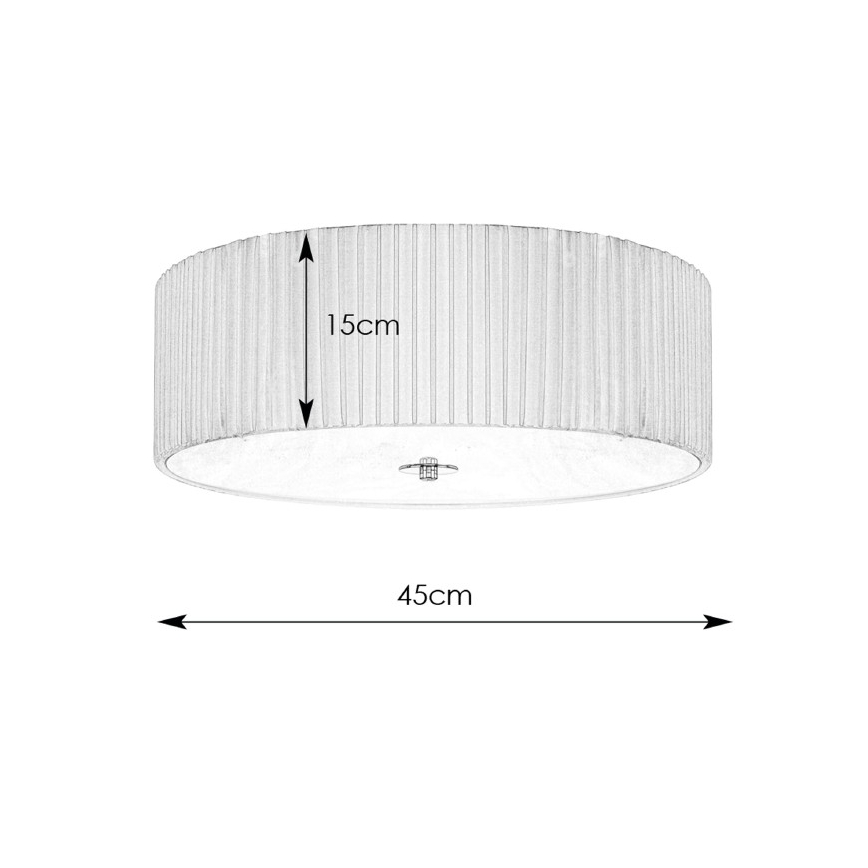 Markslöjd 107862 - Plafonieră JACKIE 3xE14/40W/230V