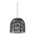Markslöjd 107990 - Lampă suspendată LED de exterior GARDEN24 LED/2,86W/24V IP44 ratan/negru
