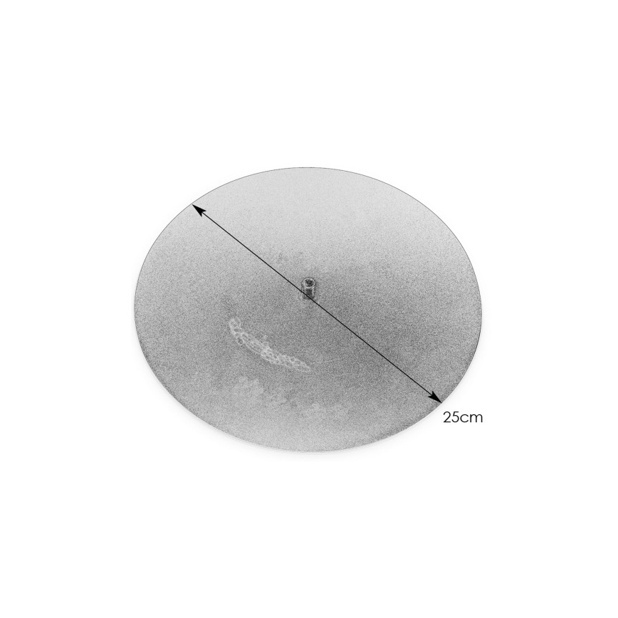 Markslöjd 107996 - Bază de montaj GARDEN24, Ø 25 cm, neagră