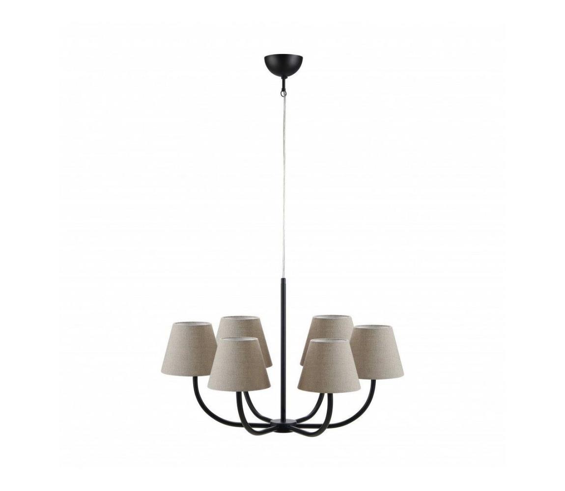 Markslöjd 107999 - Lustră pe cablu COZY 6xE27/20W/230V
