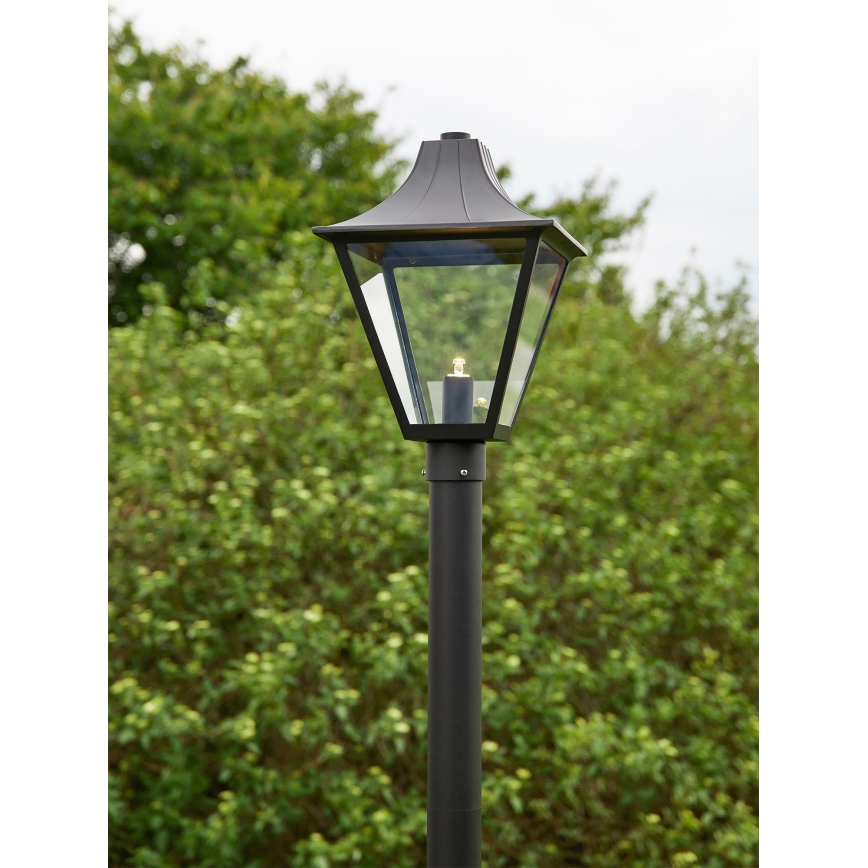 Markslöjd 108171 - Lampă de exterior LED GARDEN24 LED/3W/24V 260 cm IP44 neagră