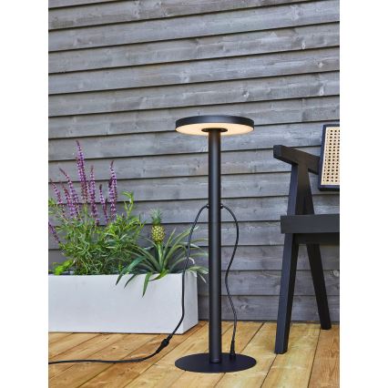 Markslöjd 108173 - Lampă LED de exterior GARDEN24 LED/5W/24V 96 cm IP44 neagră